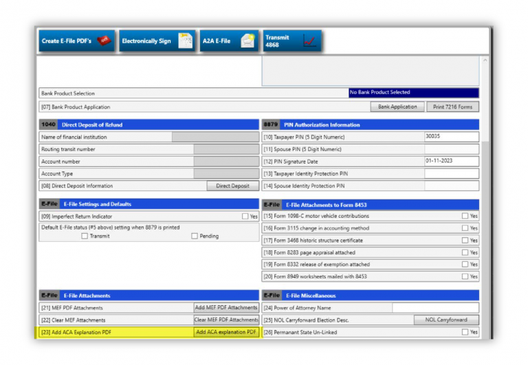 IRS Business Rule F8962-070 – Taxware Systems